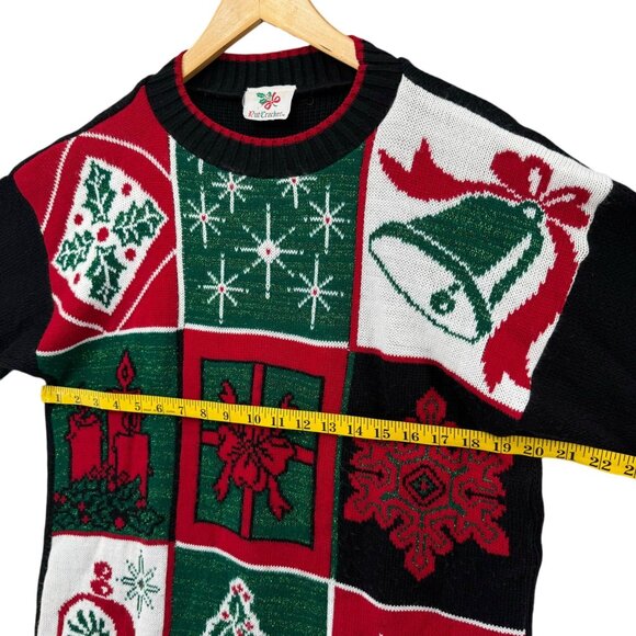 Vtg Nutcracker Ugly Christmas Sweater Womens Multicolor Tacky Pullover Sz 58 L - Picture 7 of 8
